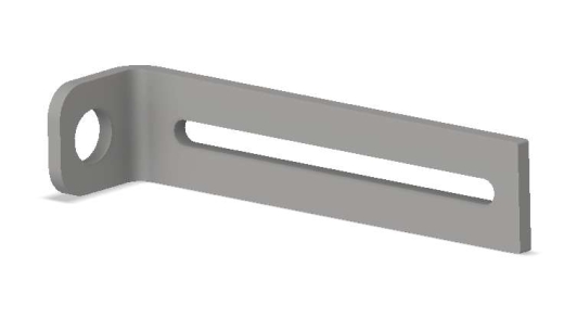 Halter für Rohre und Schellen am Rahmen 35/160 mm