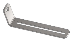Halter für Rohre und Schellen am Rahmen 80/210 mm